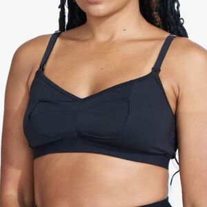 Bodily Black Do Everything Nursing Bra Size Small
